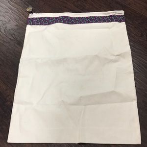 Tory Burch shoe duster bag
